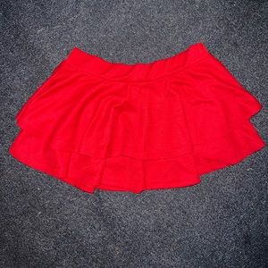 Never worn: Red Mini Skirt